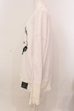 画像2: Candy Stripper / MEDLEY SMILE WAFFLE トップス 2 ホワイト O-25-05-15-083-PU-TS-YM-OS