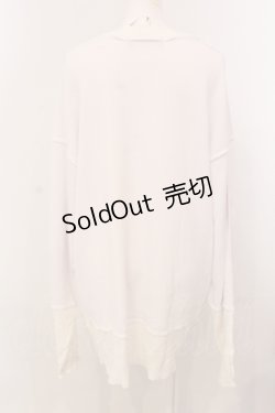 画像3: Candy Stripper / MEDLEY SMILE WAFFLE トップス 2 ホワイト O-25-05-15-083-PU-TS-YM-ZY