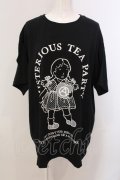 Candy Stripper / MISTERIOUS TEA PARTY BIG Tシャツ 2 ブラック O-25-05-15-086-PU-TS-YM-OS
