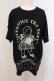 画像1: Candy Stripper / MISTERIOUS TEA PARTY BIG Tシャツ 2 ブラック O-25-05-15-086-PU-TS-YM-OS (1)