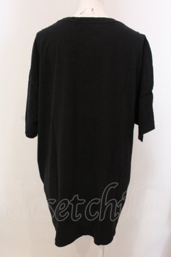 画像3: Candy Stripper / MISTERIOUS TEA PARTY BIG Tシャツ 2 ブラック O-25-05-15-086-PU-TS-YM-OS