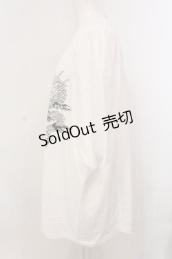 画像2: Candy Stripper / TOKYO CANDY DRAGON BIG Tシャツ 2 ホワイト O-25-05-15-087-PU-TS-YM-OS