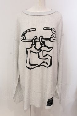 画像1: Candy Stripper / SAFETY PIN WAFFLE トップス 2 オフホワイト O-25-05-15-090-PU-TO-YM-OS