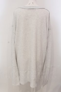 画像3: Candy Stripper / SAFETY PIN WAFFLE トップス 2 オフホワイト O-25-05-15-090-PU-TO-YM-OS