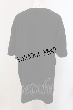 画像3: Candy Stripper / 【ROMPUS×JUN INAGAWA】ROMPUSちゃんは半袖で今日も行く Tシャツ 3 ブラック O-25-05-15-093-PU-TS-YM-OS