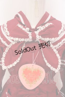 画像2: BABY,THE STARS SHINE BRIGHT / 赤ずきんコートワンピース  えんじ O-25-05-15-010-BA-OP-OW-OS