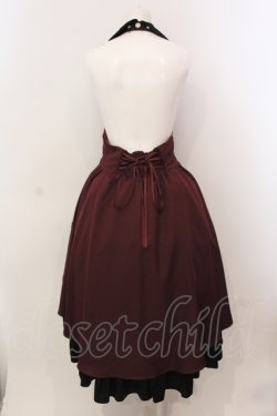 画像5: Amavel / Galette des Roisホルタージャンパースカート F ワイン×クロ O-25-05-15-012-CA-OP-OW-OS
