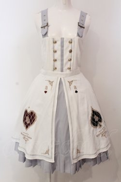 画像1: Amavel / 【限定色】トランプのデコレーションケーキジャンパースカート  サックス O-25-05-15-013-CA-OP-OW-OS