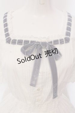 画像2: Katie / NO COUNTRY puff ワンピース  シロ×ラベンダー O-25-05-15-014-LO-OP-IG-OS