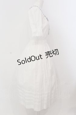 画像3: Katie / NO COUNTRY puff ワンピース  シロ×ラベンダー O-25-05-15-014-LO-OP-IG-OS