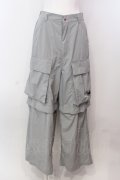 Candy Stripper / 2WAY NYLON CARGO パンツ 2 グレー O-25-05-15-003-PU-PA-YM-OS