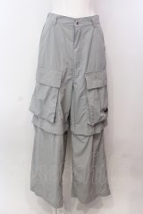 Candy Stripper / 2WAY NYLON CARGO パンツ 2 グレー O-25-05-15-003-PU-PA-YM-OS