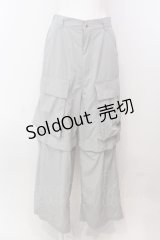 Candy Stripper / 2WAY NYLON CARGO パンツ 2 グレー O-25-05-15-003-PU-PA-YM-OS