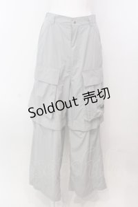 Candy Stripper / 2WAY NYLON CARGO パンツ 2 グレー O-25-05-15-003-PU-PA-YM-OS
