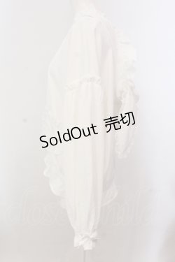 画像4: Secret Honey / うさ耳シフォンパーカー  シロ O-25-05-15-020-CA-TO-OW-OS