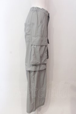 画像2: Candy Stripper / 2WAY NYLON CARGO パンツ 2 グレー O-25-05-15-003-PU-PA-YM-OS