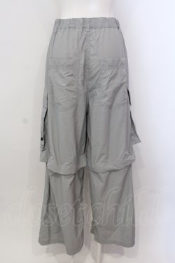 画像3: Candy Stripper / 2WAY NYLON CARGO パンツ 2 グレー O-25-05-15-003-PU-PA-YM-OS