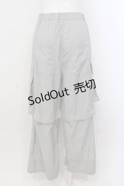 画像3: Candy Stripper / 2WAY NYLON CARGO パンツ 2 グレー O-25-05-15-003-PU-PA-YM-OS