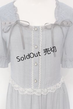 画像2: axes femme / シャンブレーロングワンピース M サックス O-25-05-17-037-AX-OP-OW-OS