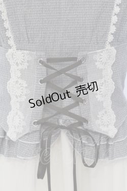 画像2: axes femme / 異素材組み合わせワンピース M グレー×キナリ O-25-05-17-042-AX-OP-OW-OS