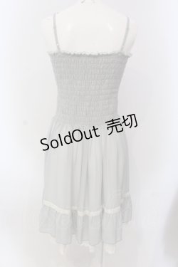 画像3: axes femme / レースシャーリングワンピース M グリーン O-25-05-17-049-AX-OP-OW-OS