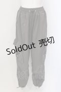 NieR Clothing / 裾ドロスト4POCKET CARGO PANTS パンツ  チャコール O-25-05-17-006-PU-PA-IG-ZT184