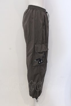 画像2: NieR Clothing / 裾ドロスト4POCKET CARGO PANTS パンツ  チャコール O-25-05-17-006-PU-PA-IG-OS