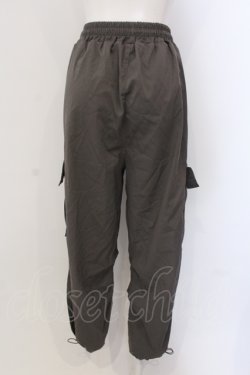 画像3: NieR Clothing / 裾ドロスト4POCKET CARGO PANTS パンツ  チャコール O-25-05-17-006-PU-PA-IG-OS