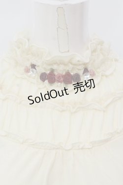 画像2: axes femme / ガーデンフリルスタンドプルオーバー M キナリ O-25-05-17-066-AX-TO-OW-OS