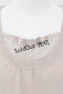 画像2: axes femme / 薔薇モチーフインナープルオーバー M ピンク O-25-05-17-073-AX-TO-OW-OS