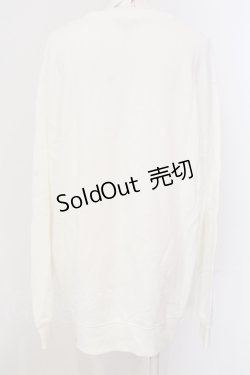 画像2: NieR Clothing / パンダって！？トレーナー 2XL ホワイト O-25-05-17-008-PU-TO-IG-OS