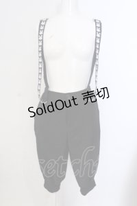 NieR Clothing / 4POCKET RABBIT SUSPENDER PANTSパンツ  ブラック O-25-05-17-002-PU-PA-IG-ZT198