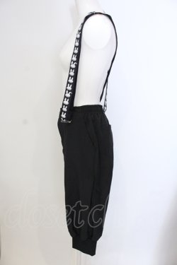 画像2: NieR Clothing / 4POCKET RABBIT SUSPENDER PANTSパンツ  ブラック O-25-05-17-002-PU-PA-IG-OS