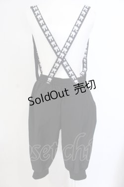 画像3: NieR Clothing / 4POCKET RABBIT SUSPENDER PANTSパンツ  ブラック O-25-05-17-002-PU-PA-IG-ZT198