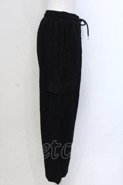 画像2: NieR Clothing / 4POCKET SWEAT CARGO PANTS パンツ  ブラック O-25-05-17-003-PU-PA-IG-OS