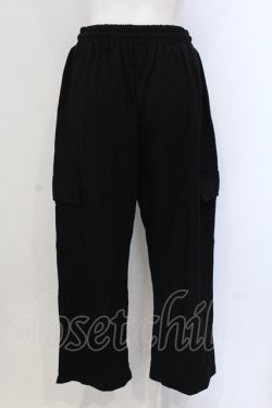 画像3: NieR Clothing / 4POCKET SWEAT CARGO PANTS パンツ  ブラック O-25-05-17-003-PU-PA-IG-OS