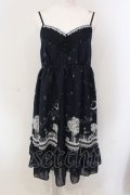 axes femme / ムーンキャットキャミワンピース M ネイビー O-25-05-17-034-AX-OP-OW-OS