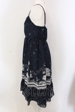 画像2: axes femme / ムーンキャットキャミワンピース M ネイビー O-25-05-17-034-AX-OP-OW-OS