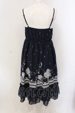 画像3: axes femme / ムーンキャットキャミワンピース M ネイビー O-25-05-17-034-AX-OP-OW-OS