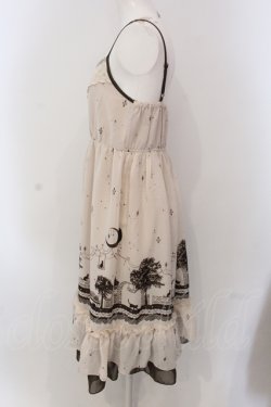 画像2: axes femme / ムーンキャットキャミワンピース M キナリ O-25-05-17-035-AX-OP-OW-OS