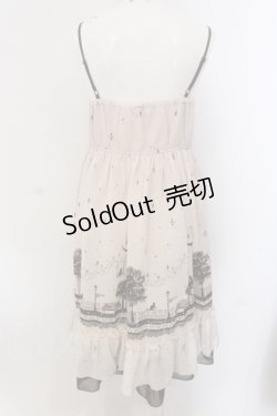 画像3: axes femme / ムーンキャットキャミワンピース M キナリ O-25-05-17-035-AX-OP-OW-OS
