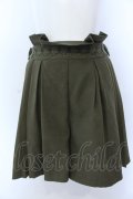 axes femme / サイドプリーツキュロット M グリーン O-25-05-18-005-AX-PA-IG-OS
