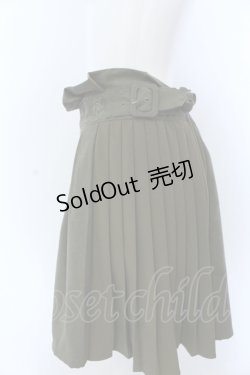 画像2: axes femme / サイドプリーツキュロット M グリーン O-25-05-18-005-AX-PA-IG-OS