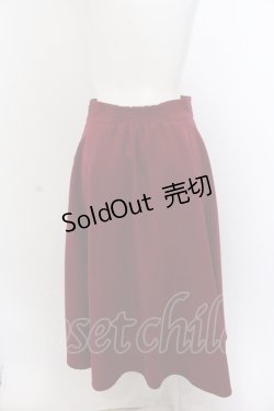 画像3: FA（Fi.n.t） / シーリングスタンプ釦フラップポケットフレアースカート  アカ O-25-05-18-041-LO-SK-IG-ZT227