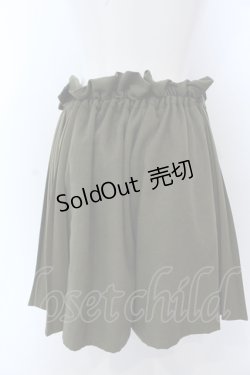 画像3: axes femme / サイドプリーツキュロット M グリーン O-25-05-18-005-AX-PA-IG-OS