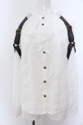 Amavel / Steampunk Gearロングスリーブブラウス F シロ O-25-05-18-049-CA-BL-OW-OS