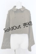 Amavel / Gothic Punk Nostalgic スリットスリーブジャケット F カーキグリーン O-25-05-18-050-CA-JA-OW-OS