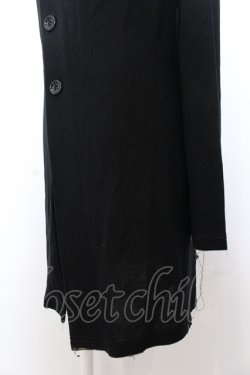 画像2: BPN FOR MEN / カットオフカーディガン M ブラック O-25-05-18-051-GO-TO-OW-OS
