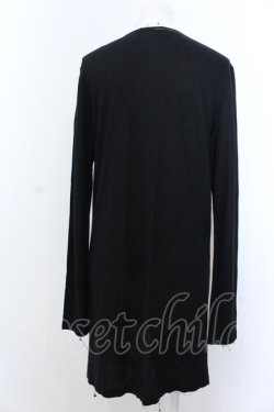 画像3: BPN FOR MEN / カットオフカーディガン M ブラック O-25-05-18-051-GO-TO-OW-OS