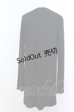 画像3: BPN FOR MEN / カットオフカーディガン M ブラック O-25-05-18-051-GO-TO-OW-OS